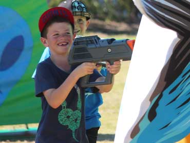 funfair laser skirmish brisbane